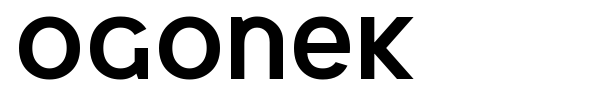 Ogonek font preview